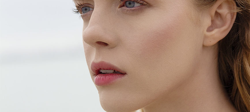 beauty photography of a model at the beach